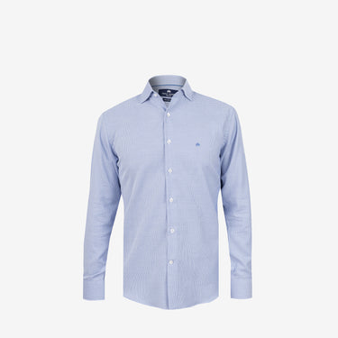 Blue Detail Dobby Shirt Tailored Fit