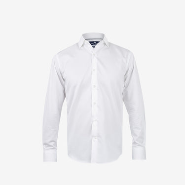 White Premium Poplin Shirt Tailored Fit