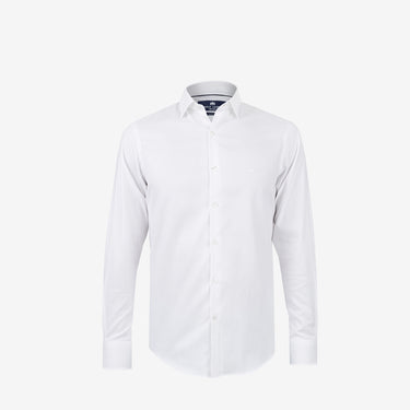 White Twill Fabric Shirt Slim Fit