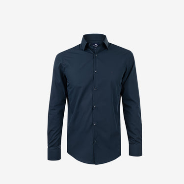 Navy Poplin Classic Shirt Regular Fit