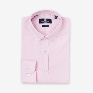 Light Pink Oxford Shirt Slim Fit