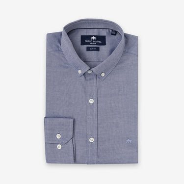 Dark Blue Oxford Shirt Regular Fit