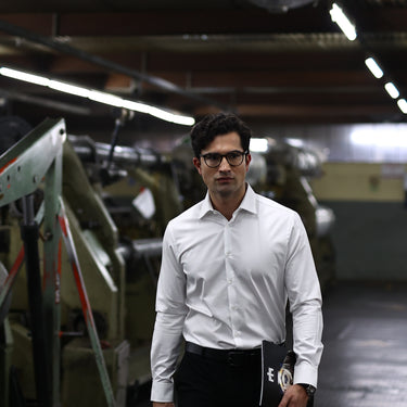 Premium White Twill Shirt Slim