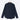 Navy Linen Mao Collar Shirt